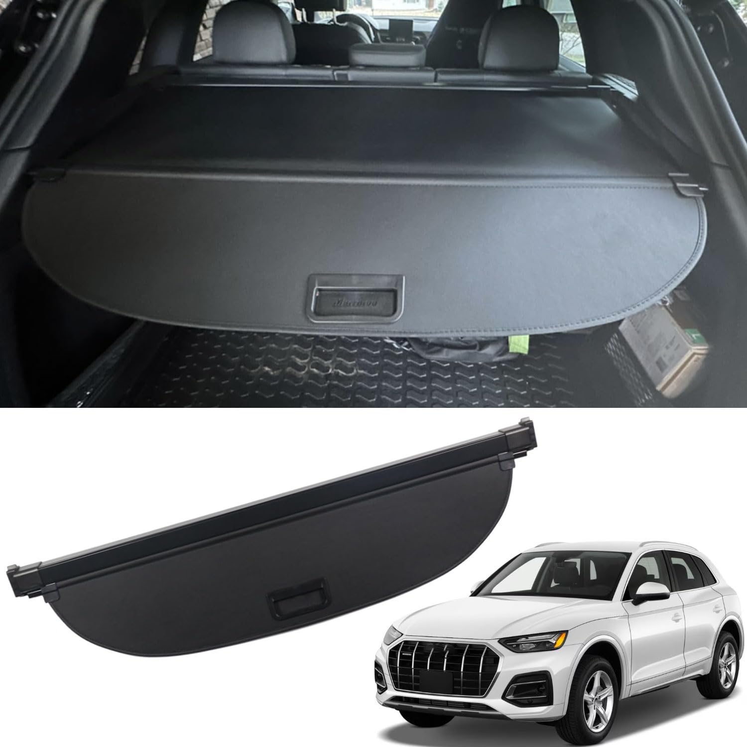 アウディAudi Q5 トノカバー Amazon.com: Marretoo for Audi Q5 Cargo Cover 2018-2024 for Audi Q5